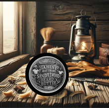 Load image into Gallery viewer, GAHLAY! Super Rich Sandalwood Beard Butter, Shea &amp; Mango Butter formula for a well-groomed, smooth beard