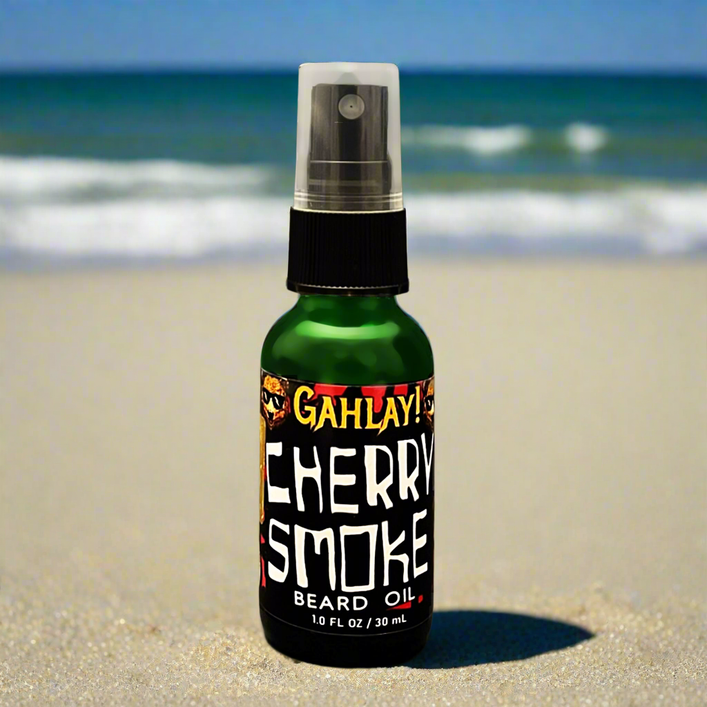 GAHLAY! Cherry Smoke Beard Oil - Pipe tobacco, Cherry coke infusion | Greenville SC | Free shipping