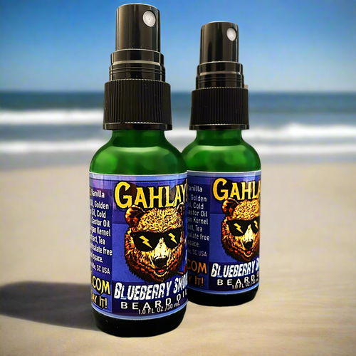 BUNDLES! GAHLAY! Blueberry Smoke Beard Oil - blueberries, smoky pipe, gentle vanilla | Greenville SC | Free shipping