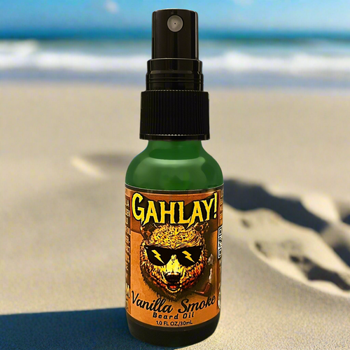 GAHLAY! Vanilla Smoke Beard Oil - Pipe Tobacco and Sweet Vanilla for Southern Sophistication | 5-Star Rated | Greenville, SC | Free shipping