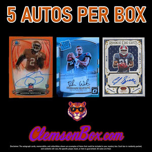 GAHLAY! Clemson Tigers Legends Sports Cards Mystery Box with 5