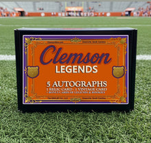 Load image into Gallery viewer, Clemson Tigers 2026 collectors cards, box 5 autographs per box
