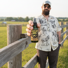 Load image into Gallery viewer, GAHLAY! Vanilla Smoke Beard Oil - Pipe Tobacco and Sweet Vanilla for Southern Sophistication #1 seller | 5-Star Rated | Greenville, SC