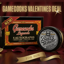Load image into Gallery viewer, GAHLAY! Gamecocks Legends Valentine's Bundle ❤️ Mystery Box + Balls McButter | $69 Free Shipping
