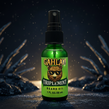 Load image into Gallery viewer, GAHLAY! Triplemint Beard Oil - Spearmint, Bergamot Mint &amp; Peppermint | Greenville SC | Free shipping