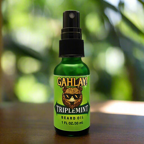 GAHLAY! Triplemint Beard Oil - Spearmint, Bergamot Mint & Peppermint | Greenville SC | Free shipping