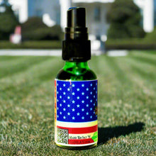 Load image into Gallery viewer, &quot;GAHLAY! &#39;49&#39; Beard Oil set against an American flag backdrop, celebrating Donald Trump&#39;s presidency with a luxurious, freedom-inspired scent. Perfect for beard care with natural ingredients and free shipping in the USA.&quot;