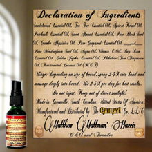 Load image into Gallery viewer, &quot;GAHLAY! &#39;49&#39; Beard Oil, featuring a captivating bay rum and amber musk scent. Tribute to Donald Trump with natural, high-quality oils and free USA shipping.&quot;