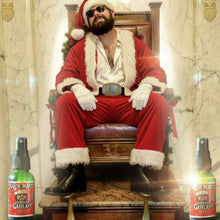 Load image into Gallery viewer, GAHLAY! Mattman Santa Christmas beard oil gift - The Rise Guys Winter Mint peppermint scent, Greenville SC