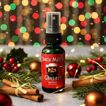 Load image into Gallery viewer, Mattman beard oil, GAHLAY!, Santa Matt&#39;s Winter Mint, beard oil, Mattman The Rise Guys, Gold Frankincense Myrhh