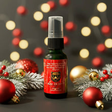 Load image into Gallery viewer, Santa Mattman Winter Mint beard oil from The Rise Guys - premium Christmas gift for bearded men