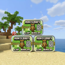 Load image into Gallery viewer, GAHLAY! MINTCRAFT Lip Balm tin with refreshing mint formula. Minecraft Greenville, SC