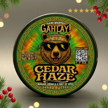 Load image into Gallery viewer, Gahlay Cedar Haze beard butter - Rugged Cedar with hint of spice