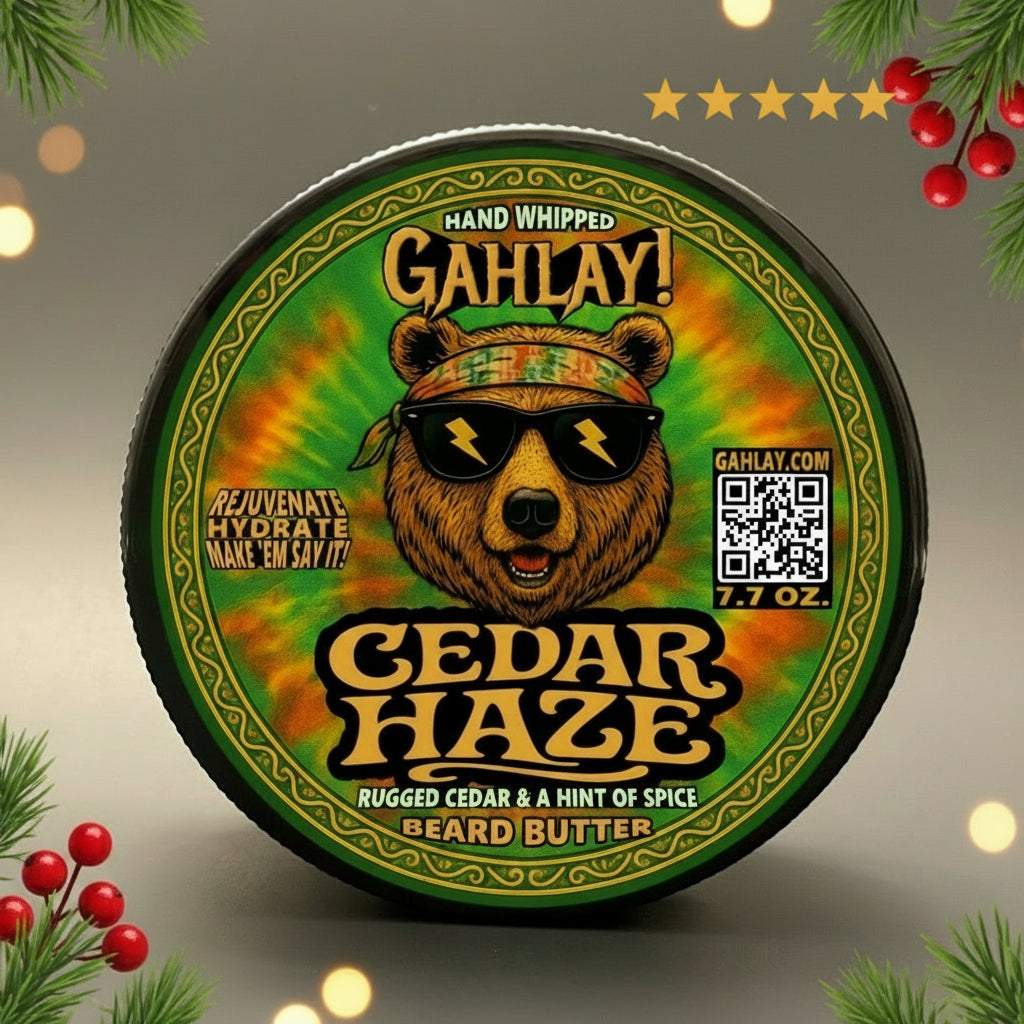 Gahlay Cedar Haze beard butter - Rugged Cedar with hint of spice