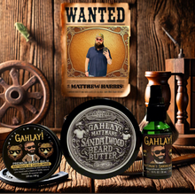 Load image into Gallery viewer, &quot;GAHLAY! Mattman&#39;s OG Sandalwood Beard Butter 7.7 oz, rich ingredients like Shea &amp; Mango Butter for soft, healthy beards&quot;