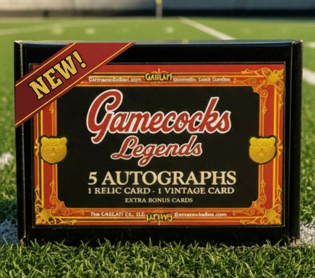 acgカード　　Legend    of    SP⭐︎98 GAHLAY! Gamecocks Legends Sports Cards Mystery Box with 5